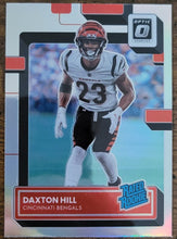 Load image into Gallery viewer, 2022 Panini Donruss Optic Daxton Hill Rated Rookie Silver Holo Prizm #257 - walk-of-famesports
