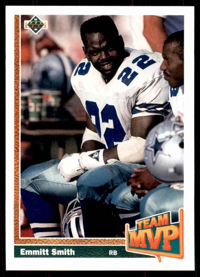 1991 Upper Deck Football Card #456 Emmitt Smith Dallas Cowboys
