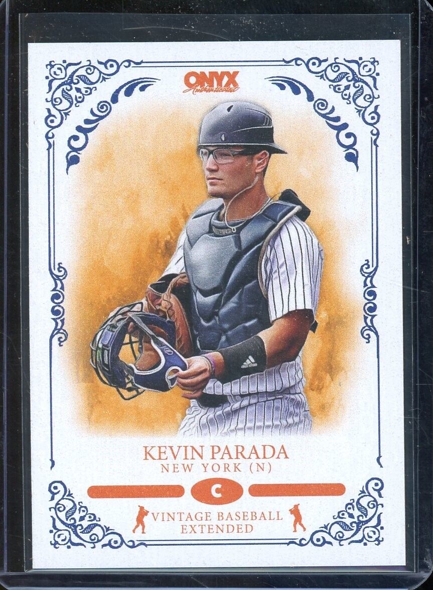 2022 Onyx Vintage Extended #OVKP Kevin Parada - New York Mets