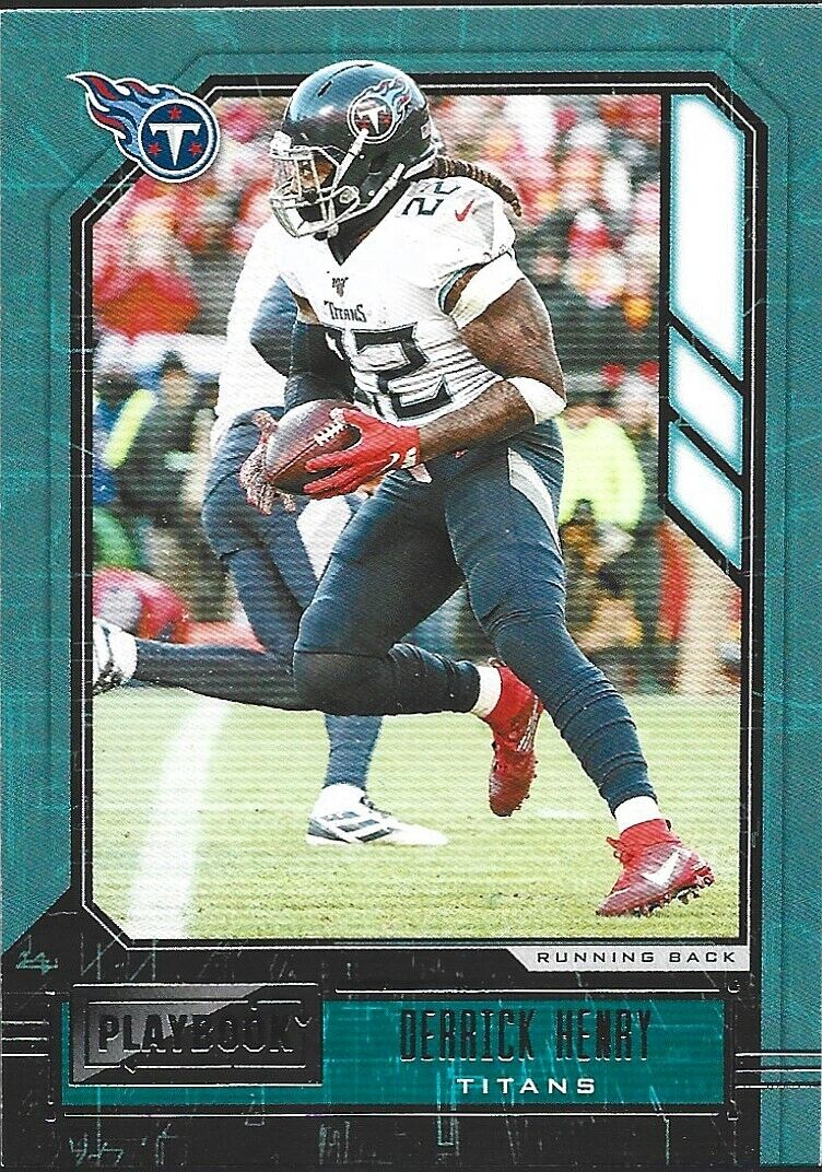 2020 Panini Playbook Derrick Henry #15 Tennessee Titans