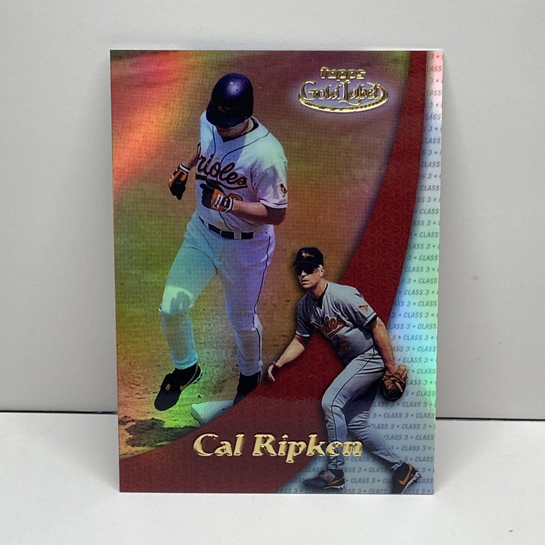 Cal Ripken Jr 2000 Topps Gold Label #80 Baltimore Orioles