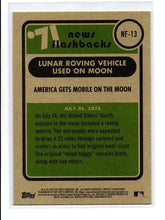 Load image into Gallery viewer, Lunar Roving Vehicle 2020 Topps Heritage Baseball Flashbacks Baseball Card #NF13
