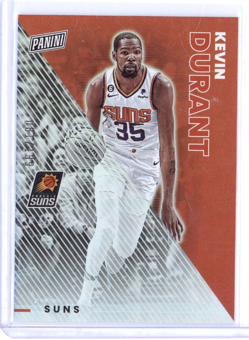 KEVIN DURANT 2023 PANINI FATHER'S DAY SILVER PRIZM /199 PHOENIX SUNS #14