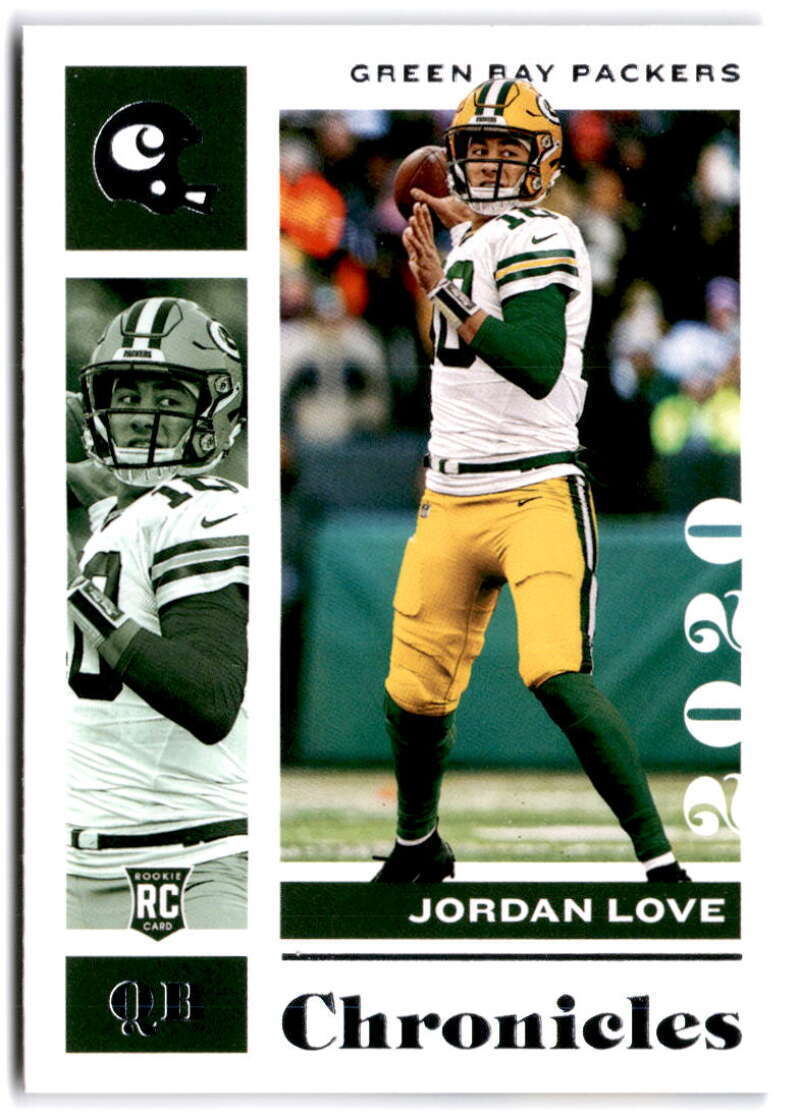 2020 Panini Chronicles Jordan Love Rookie #38 Green Bay Packers