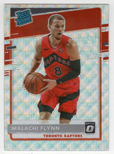 Load image into Gallery viewer, 2020-21 Donruss Optic Fanatics Rated Rookies Malachi Flynn #179 Toronto Raptors
