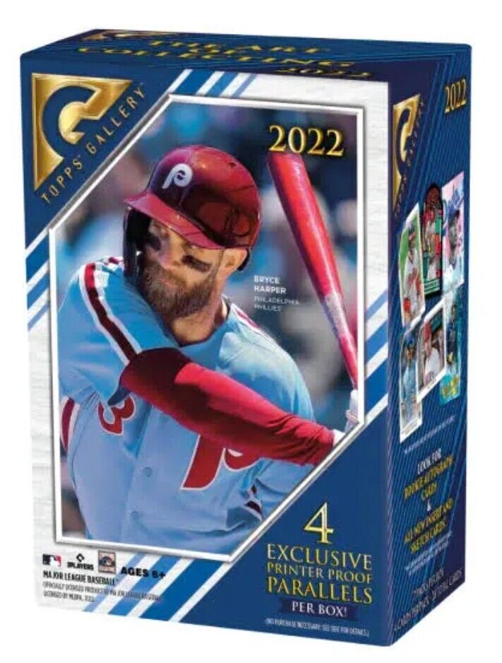 2022 Topps Gallery Baseball Trading Cards Blaster Box