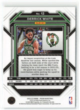 Load image into Gallery viewer, 2022-23 Panini Prizm Derrick White Base #12 Boston Celtics - walk-of-famesports
