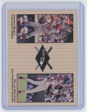 Load image into Gallery viewer, 2001 Fleer Skybox Dueling Duos Johnny Bench / Willie McCovey 19/29
