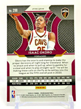 Load image into Gallery viewer, 2020-21 Panini Prizm #298 Isaac Okoro Silver Prizm Rookie RC
