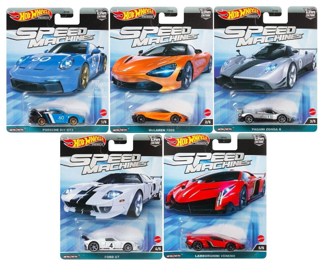 Hot Wheels Car Culture Speed Machines Vehicle - Assorted