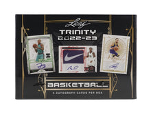 Load image into Gallery viewer, 2022-23 Leaf Trinity Basketball  - 5 Autograph Cards Per Box
