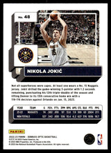 Load image into Gallery viewer, 2022-23 Panini Donruss Optic Nikola Jokic #48 Denver Nuggets
