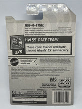 Load image into Gallery viewer, 2023 Hot Wheels HW-4-Trac HW 55 Race Team 5/5, 159/250 (Blue)
