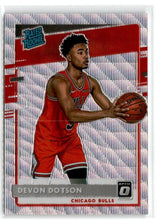Load image into Gallery viewer, 2020-21 Donruss Optic Fanatics Rated Rookies Devon Dotson #173 Chicago Bulls
