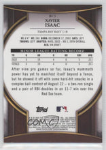 Load image into Gallery viewer, 2023 Bowman Invicta Auto Gold Atomic Refractor /50 Xavier Isaac #BI-5 Tampa Bay Rays
