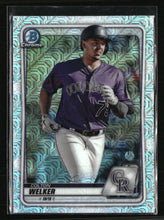 Load image into Gallery viewer, Colton Welker 2020 Bowman Chrome Mojo Refractor #BCP-87 Rookies

