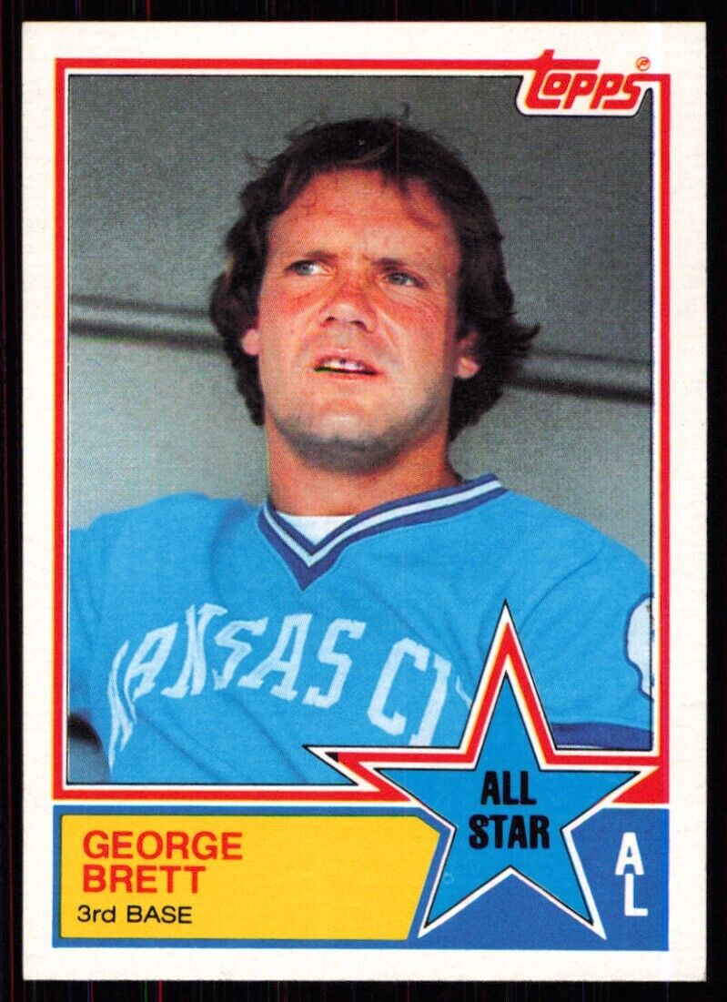 1989 Topps George Brett #388 Kansas City Royals