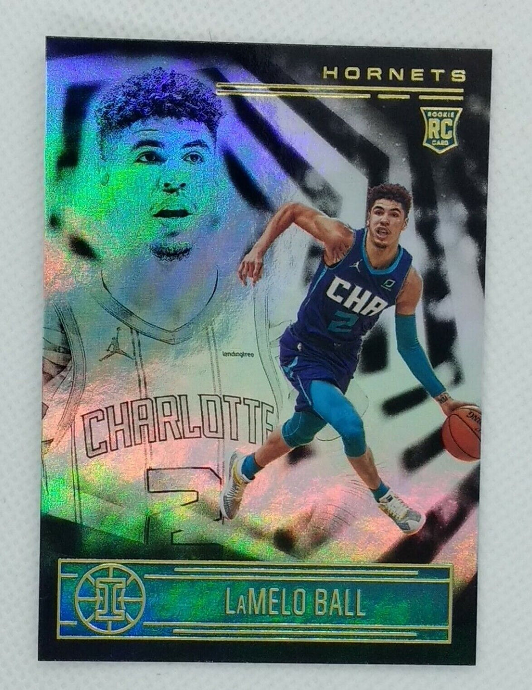 2020-21 Panini Illusions LAMELO BALL Rookie Card RC #151 Charlotte Hornets