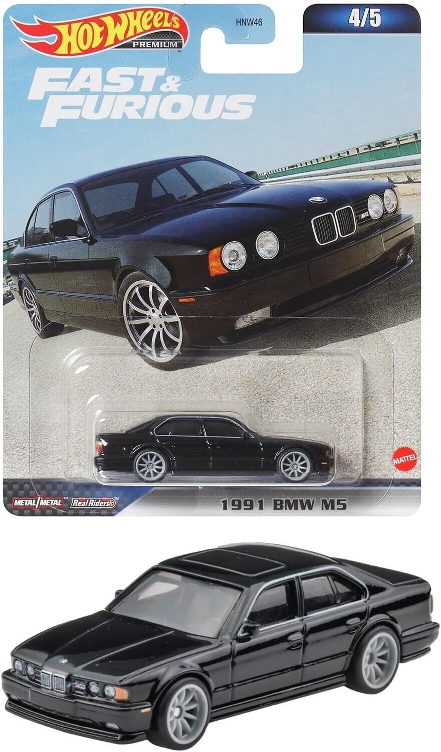 2023 Hot Wheels Premium Fast & Furious 1991 BMW M5 4/5