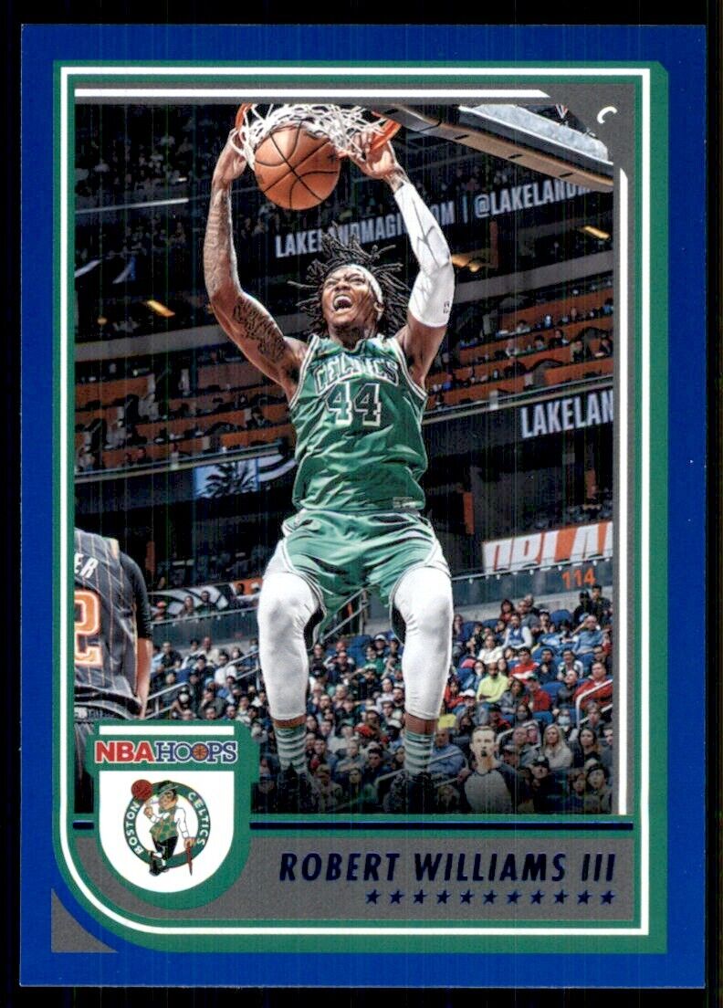2022-23 NBA Hoops #3 Robert Williams III Boston Celtics Blue Parallel