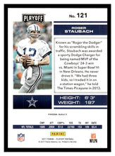 Load image into Gallery viewer, 2017 Panini Playoff #121 Roger Staubach Dallas Cowboys
