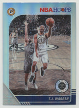 Load image into Gallery viewer, 2019-20 Hoops Premium Stock T.J. Warren Silver Prizm #152 Indiana Pacers
