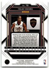 Load image into Gallery viewer, 2022-23 Panini Prizm Isaac Okoro Base #78 Cleveland Cavaliers - walk-of-famesports
