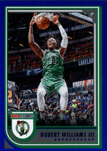 Load image into Gallery viewer, 2022-23 Panini NBA Hoops Blue #3 Robert Williams III - Boston Celtics
