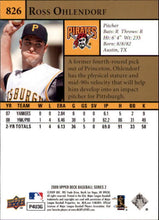 Load image into Gallery viewer, 2009 Upper Deck Ross Ohlendorf #826 Pittsburgh Pirates
