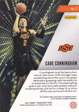 Load image into Gallery viewer, 2021 Panini Prizm Instant Impact Cade Cunningham Rookie #1 Oklahoma State Cowboys
