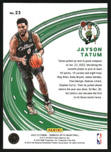 Load image into Gallery viewer, 2022-23 Donruss Optic Jayson Tatum Express Lane Green Shock #23 Boston Celtics - walk-of-famesports
