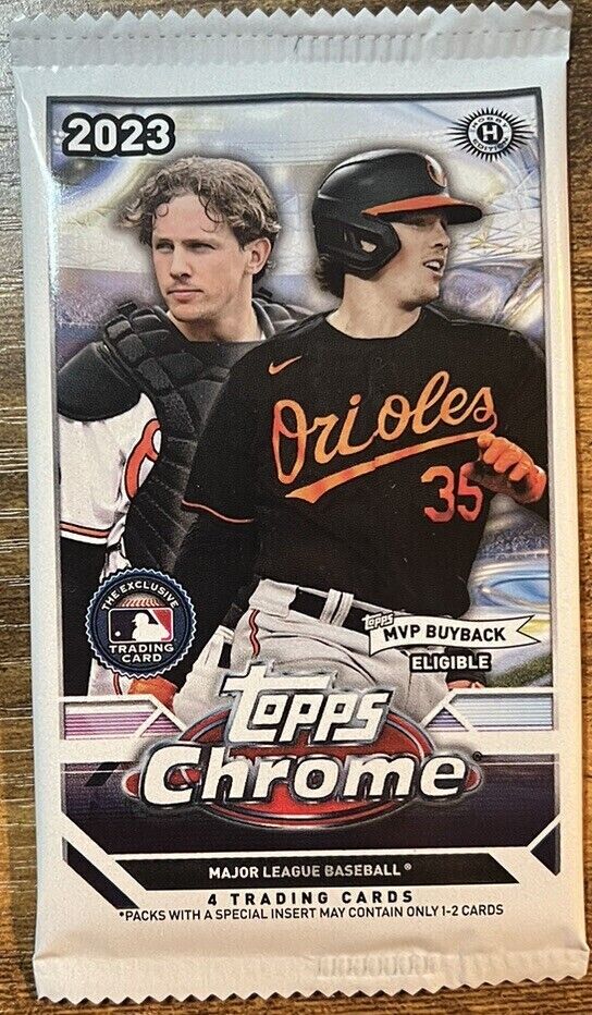 2023 Topps Chrome Baseball Trading Card Packs