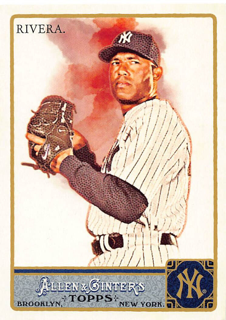 Mariano Rivera 2011 Topps Allen & Ginter Baseball card #173 New York Yankees