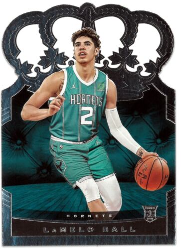 2020-21 Panini Crown Royale Crystal #79 LaMelo Ball RC Rookie Card Hornets