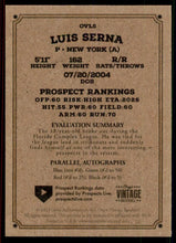 Load image into Gallery viewer, 2023 Onyx Vintage #OVLS - Luis Serna - New York Yankees
