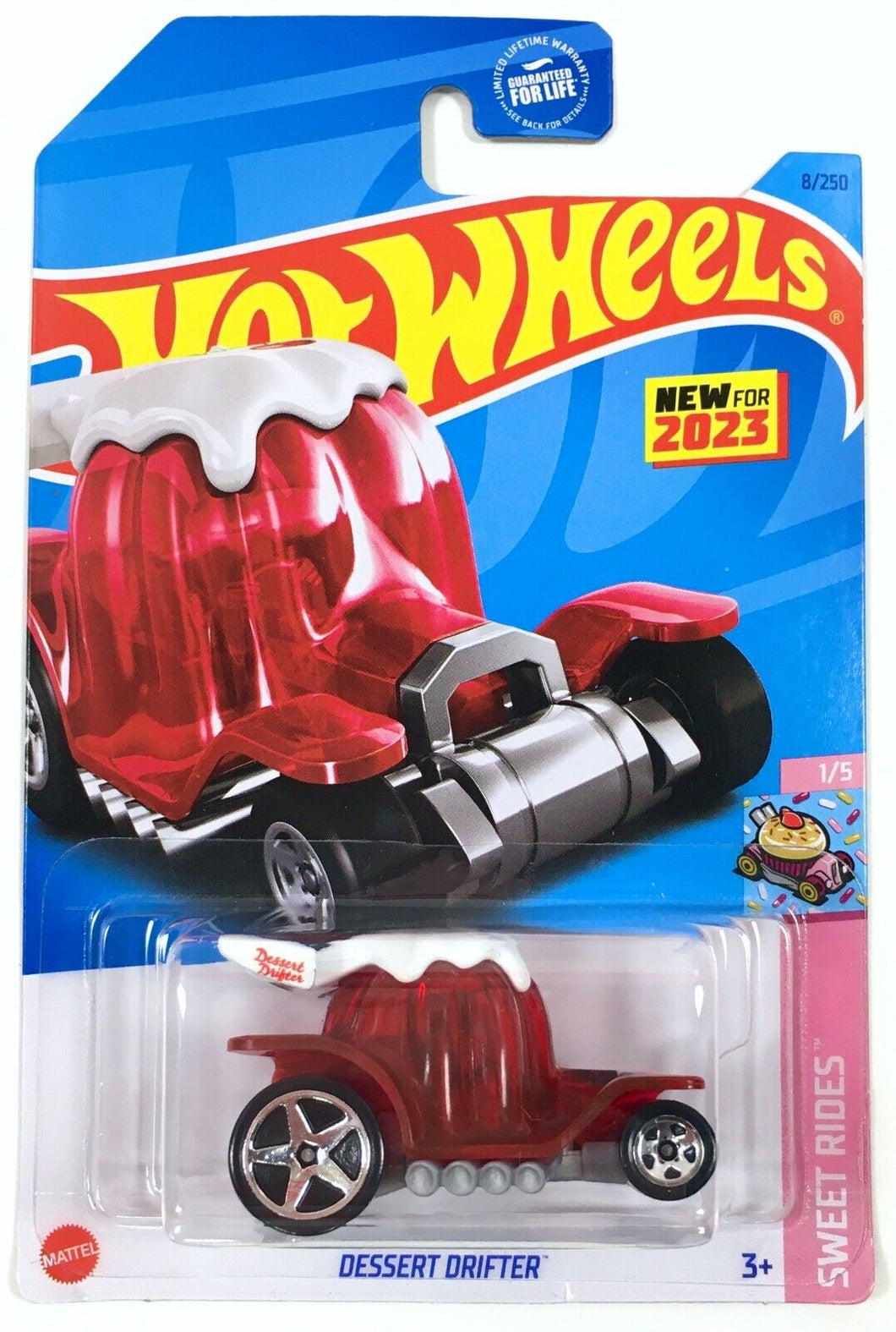 Hot Wheels Dessert Drifter Sweet Rides 1/5 008/250 - Assorted Colors