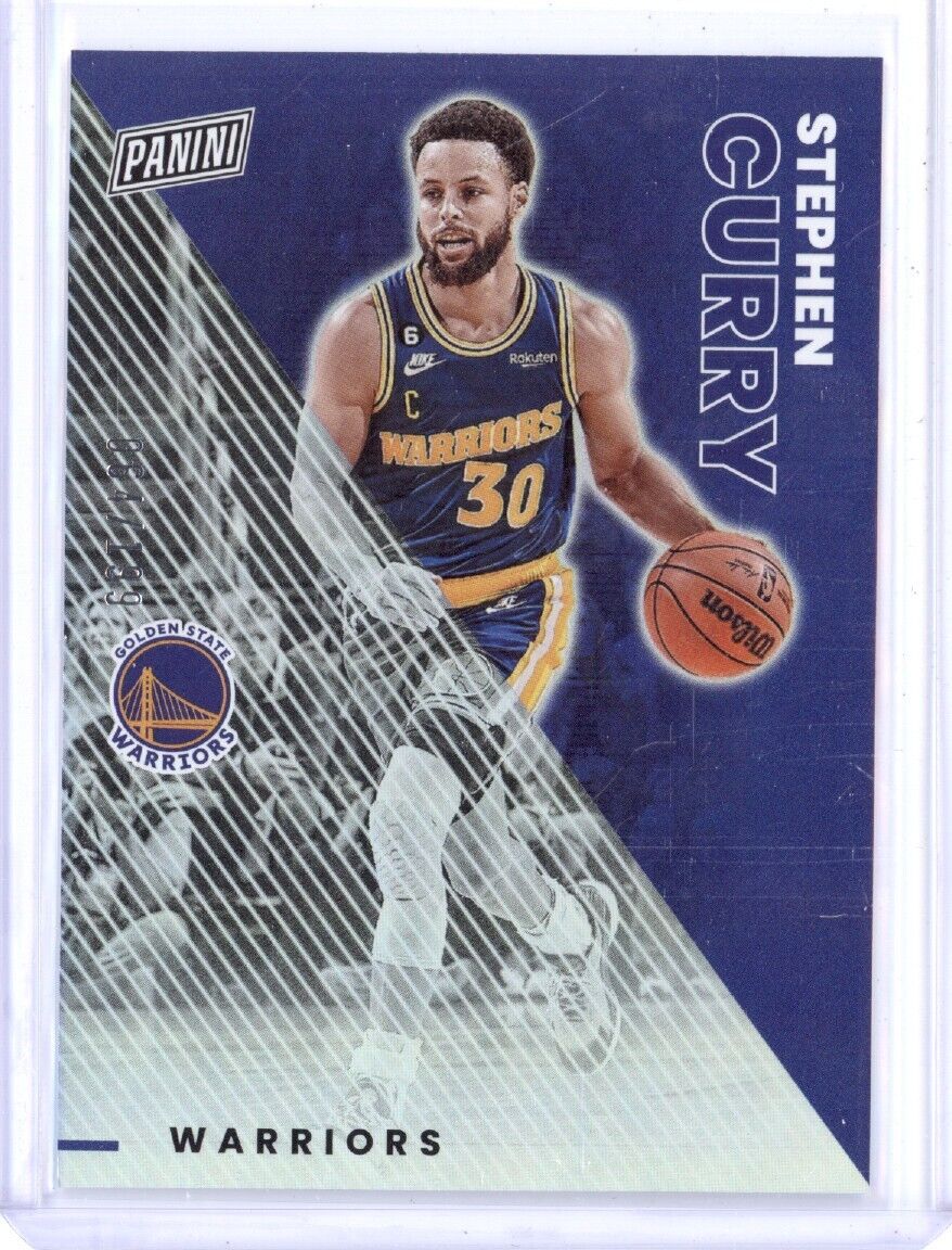STEPHEN CURRY 2023 PANINI FATHER'S DAY SILVER PRIZM /199 WARRIORS #18