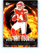 Load image into Gallery viewer, 2022 Panini Donruss Red Hot Rookie Skyy Moore #RHR-8 Kansas City Chiefs RC
