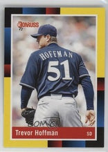将图片加载到图库查看器，2022 Panini Donruss Yellow Retro 1988 Trevor Hoffman #252 San Diego Padres
