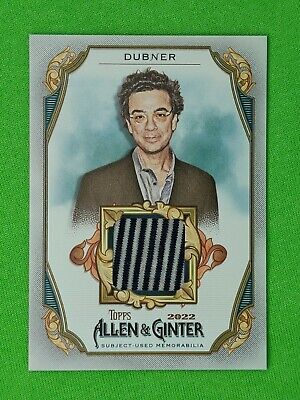 2022 Topps Allen & Ginter Material Relic Stephen Dubner (Author) #AGRB-SDU