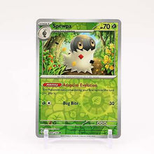 Load image into Gallery viewer, Scarlet and Violet Scarlet &amp; Violet Reverse Holo - 009 Spewpa
