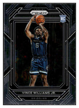 Load image into Gallery viewer, 2022-23 Panini Prizm Vince Williams Jr. Rookie Base #255 Memphis Grizzlies - walk-of-famesports
