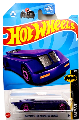 Hot Wheels Batman The Animated Series Batman 5/5 169/250 (Purple)