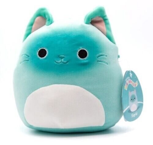 Squishmallows Sigrid the Blue Siamese Cat 7.5