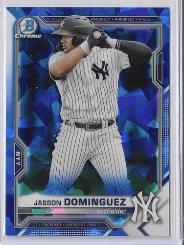 2021 Bowman Chrome Sapphire Jasson Dominguez Prospect #BCP-213 Yankees