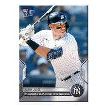 Load image into Gallery viewer, 2022 Topps Now #616 Aaron Judge Yankees (PR-1,800)
