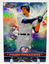 Load image into Gallery viewer, 2018 Aaron Judge Bowman&#39;s Best Power Producers Refractor #PP-AJ ISA 9 Mint
