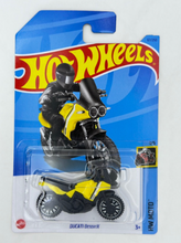 Load image into Gallery viewer, 2023 Hot Wheels Ducati Desert X (Yellow) HW Moto 1/5, 67/250
