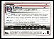 Load image into Gallery viewer, 2020 Bowman Base #49 Eddie Rosario - Minnesota Twins
