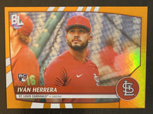 Load image into Gallery viewer, 2023 Topps Big League RAINBOW FOIL Iván Herrera Rookie #215 St. Louis Cardinals Rookie #215 St. Louis Cardinals
